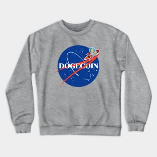 Dogecoin - NASA Parody Crewneck Sweatshirt